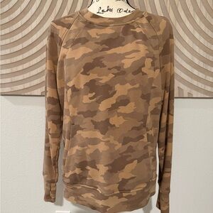 Lululemon Camouflage Long Sleeve Sweatshirt
